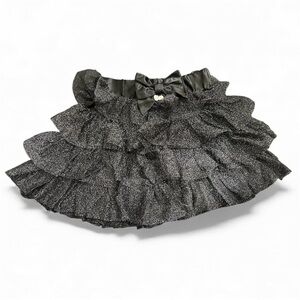 Hello Kitty‎ Sparkly Black Ruffle Skirt